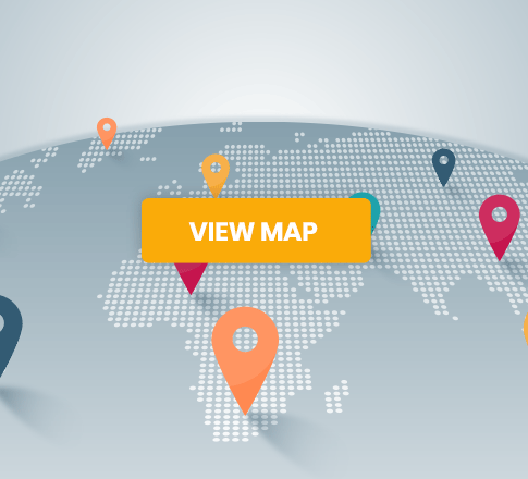 Map of AVIS rental desk at Dubrovnik International Airport